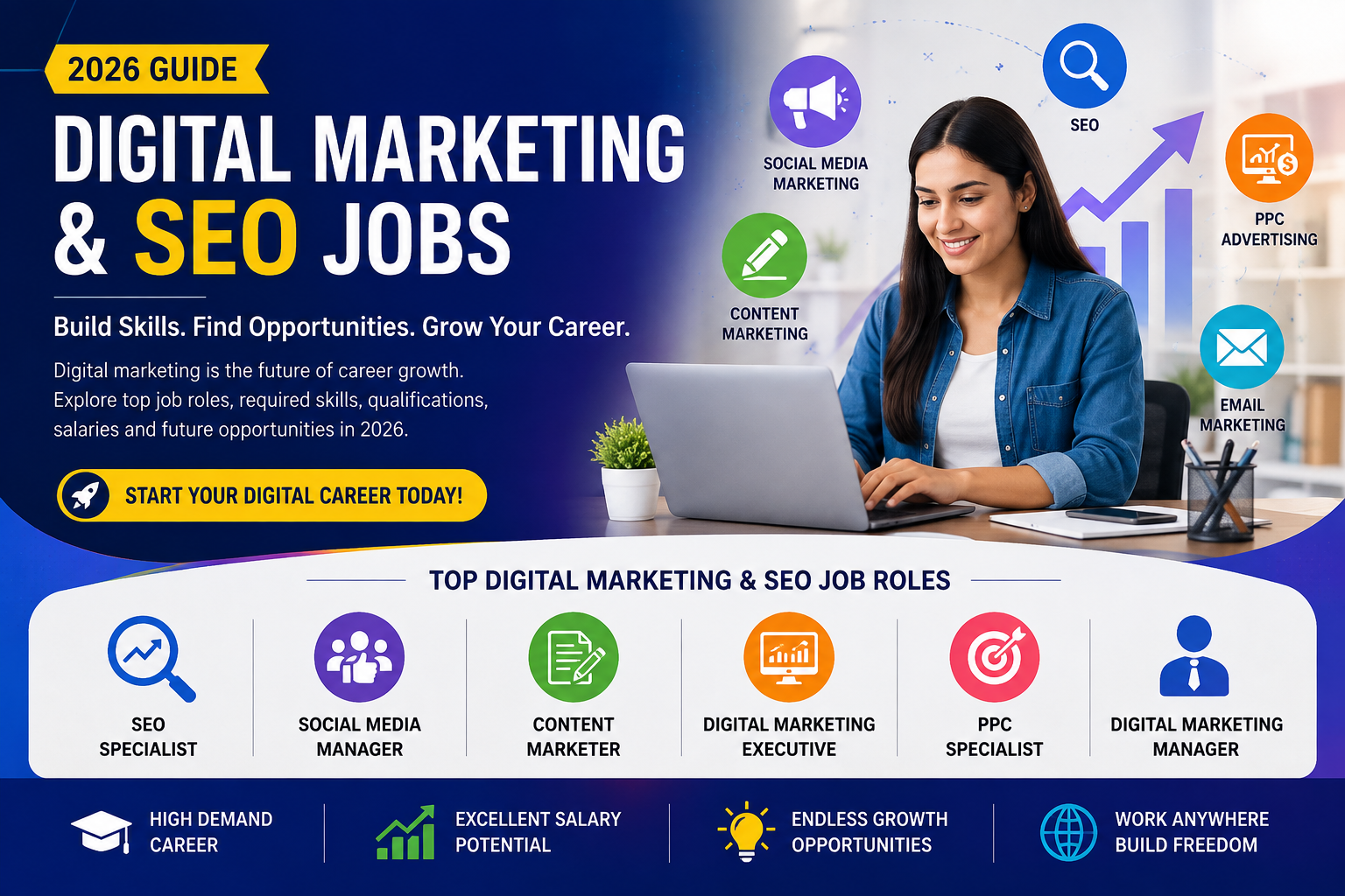 Digital marketing and SEO career opportunities in 2026